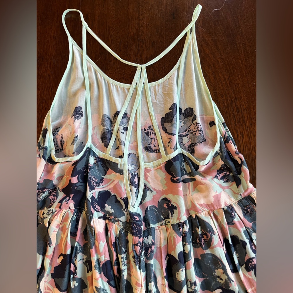 Free People Sweet Lucy Slip Floral Dress - Size XS - Picture 5 of 5